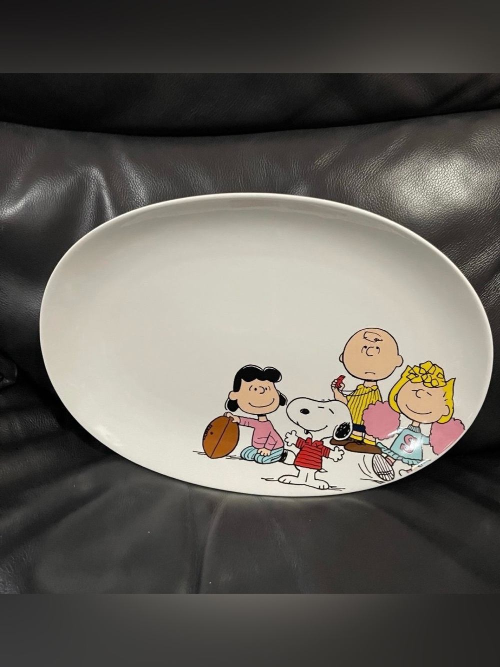 Peanuts Football Tray Ceramic - Peanuts Football Ceramic Tray